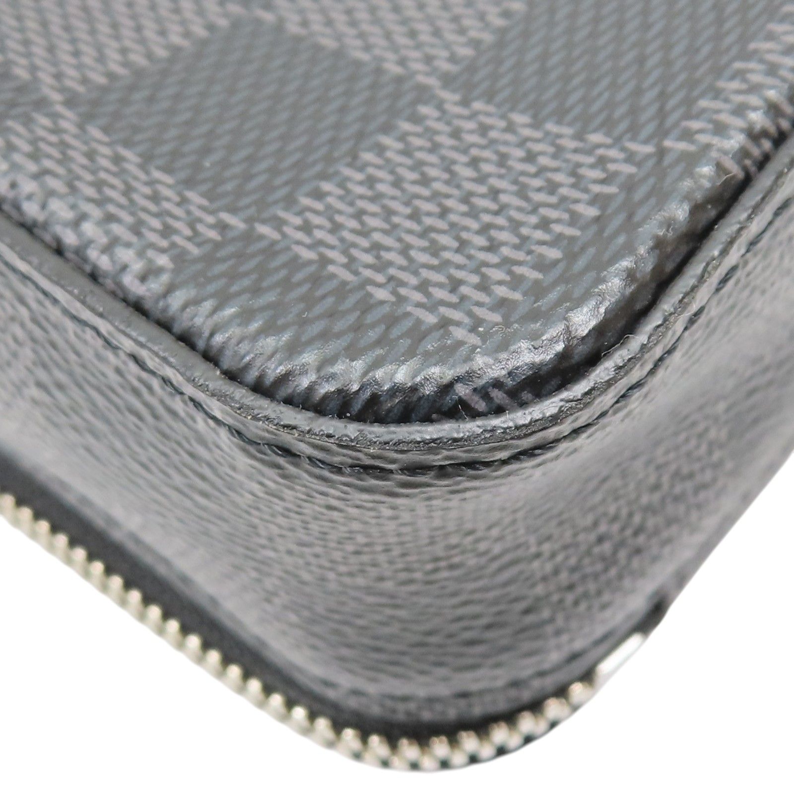 Alpha Shoulder Bag Damier Ebene Black N 60418 — view 11