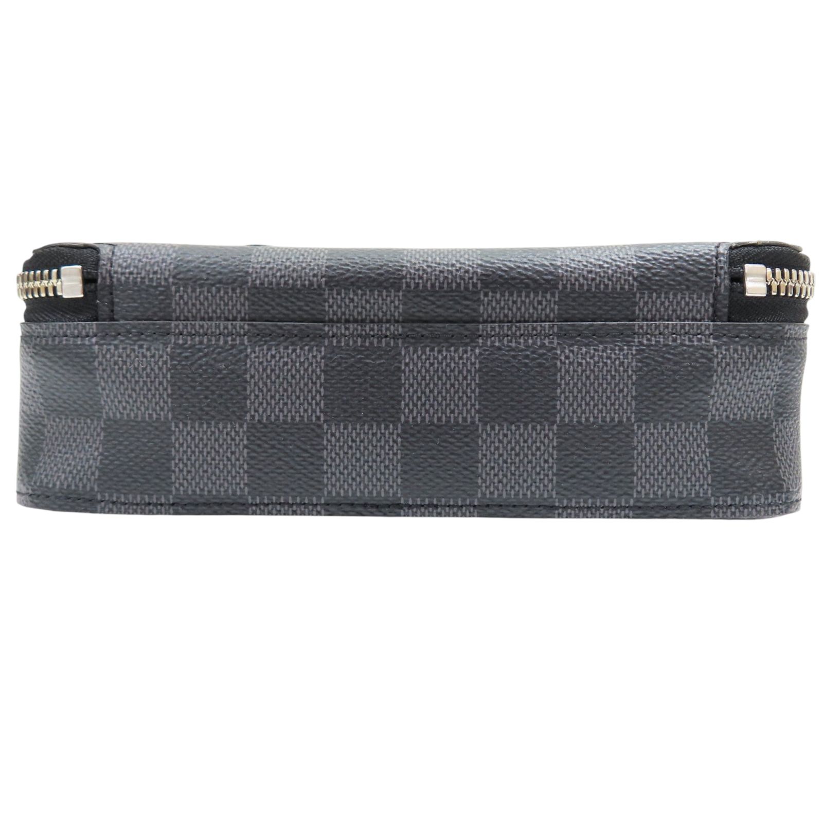 Alpha Shoulder Bag Damier Ebene Black N 60418 — view 4