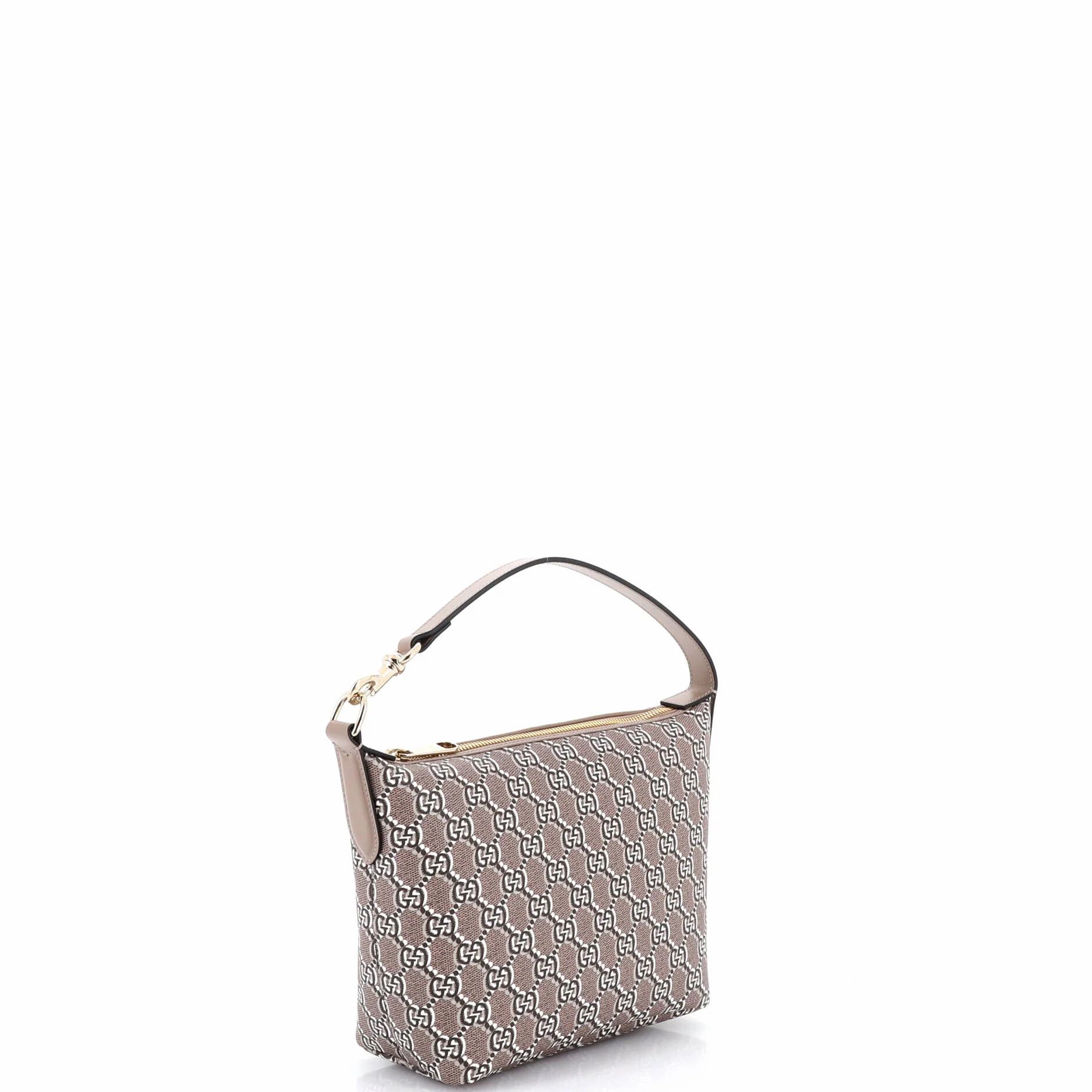 Ophidia Zip Shoulder Bag Gg Shadow Coated Canvas Super Mini — view 2