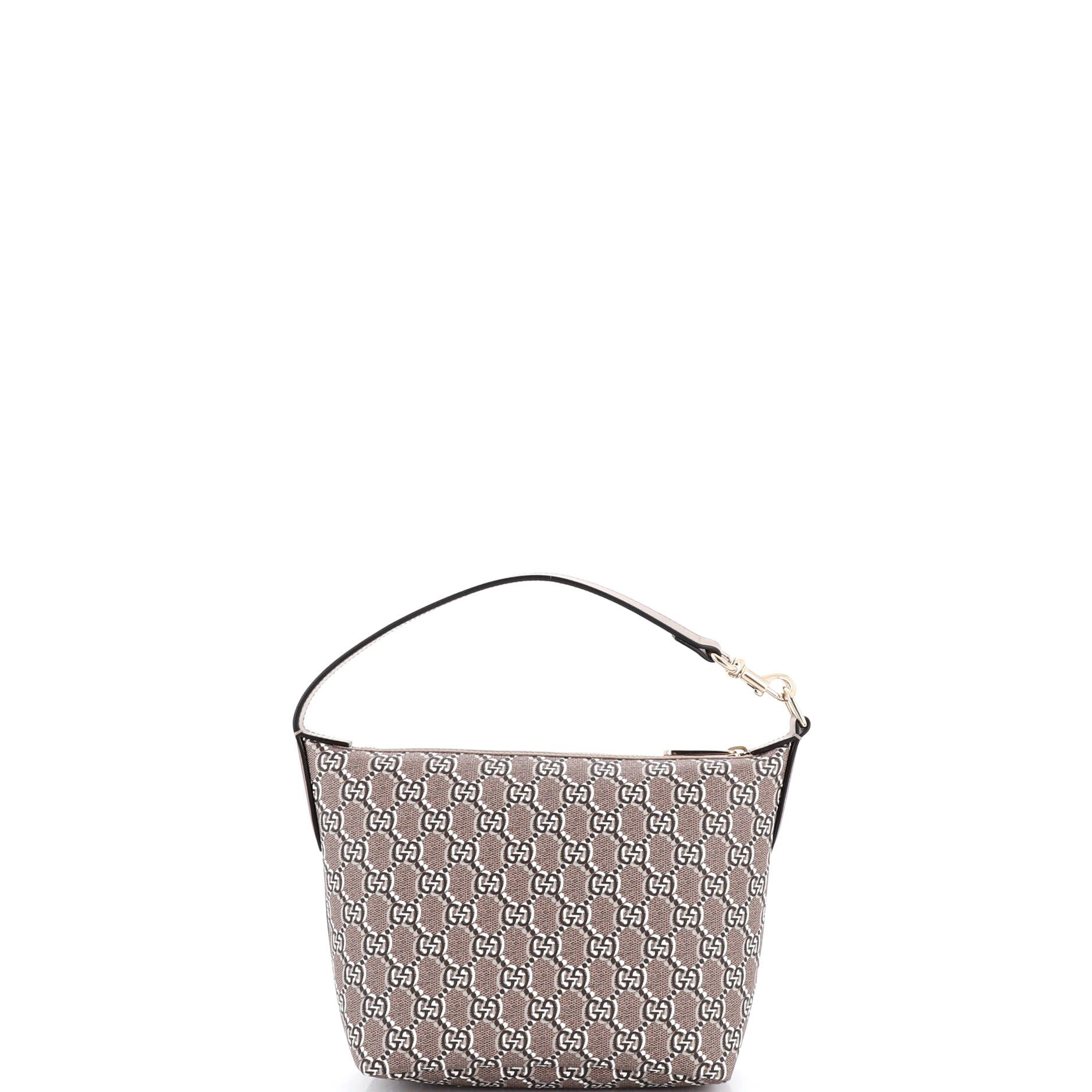Ophidia Zip Shoulder Bag Gg Shadow Coated Canvas Super Mini — view 3