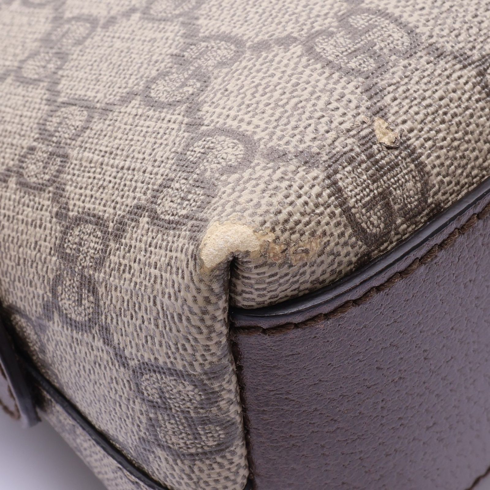 Ophidia Small Shoulder Bag Beige 499621, Brown — view 14