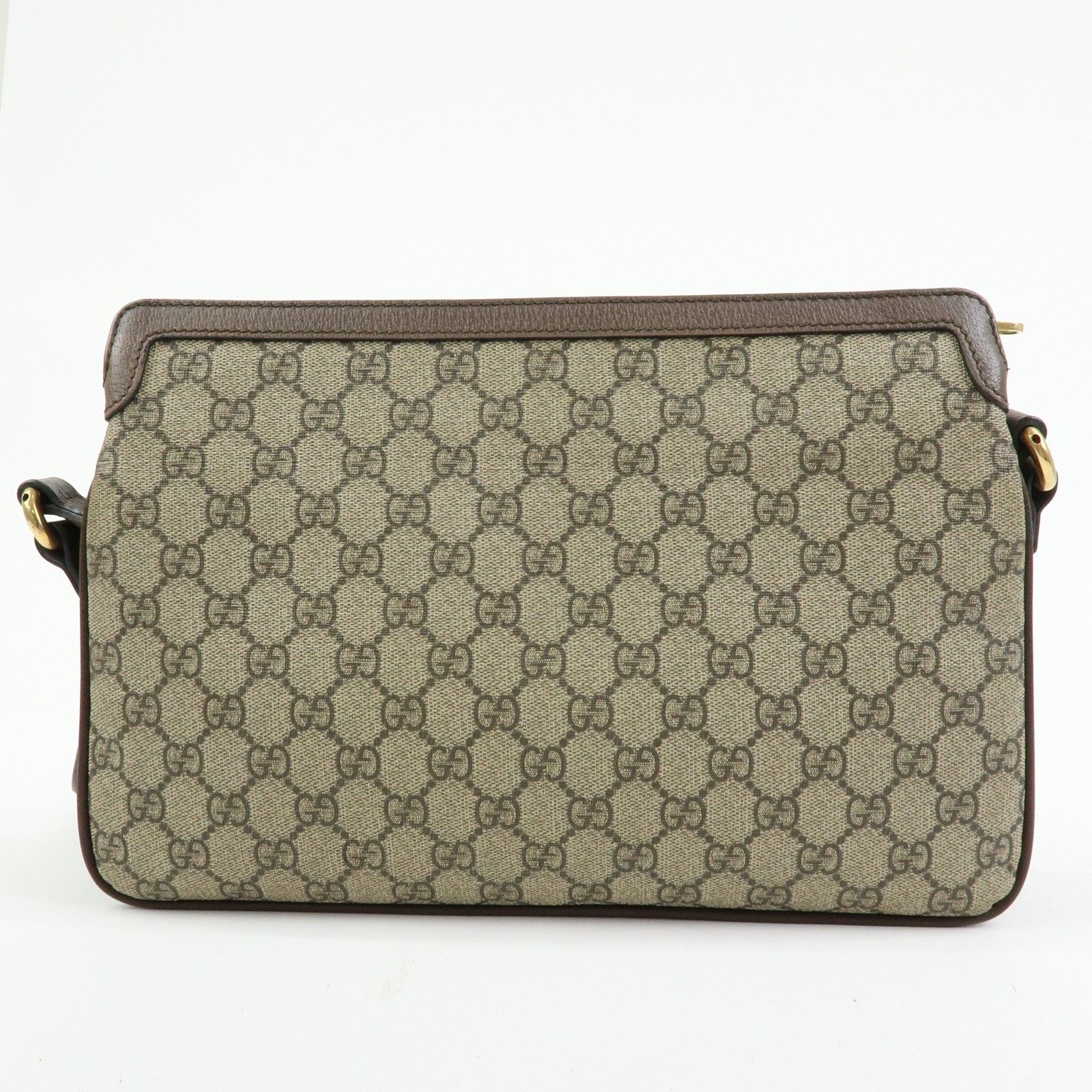 GG Supreme Monogram Web Medium Ophidia Shoulder Bag Beige New Acero — view 2