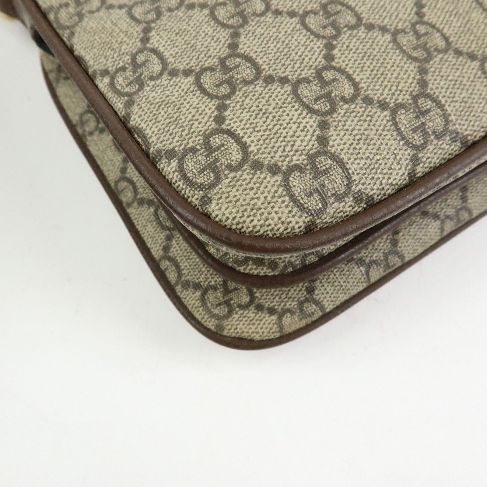 GG Supreme Monogram Web Medium Ophidia Shoulder Bag Beige New Acero — view 10