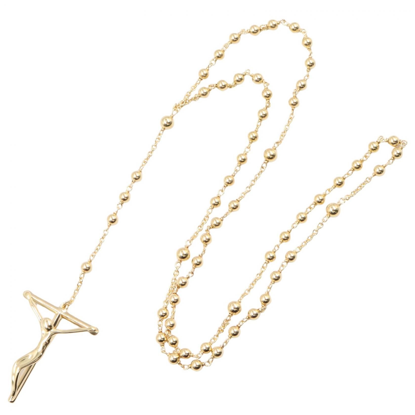 Tiffany&co Rosary Necklace Gold K 18 (yellow Gold) — view 2
