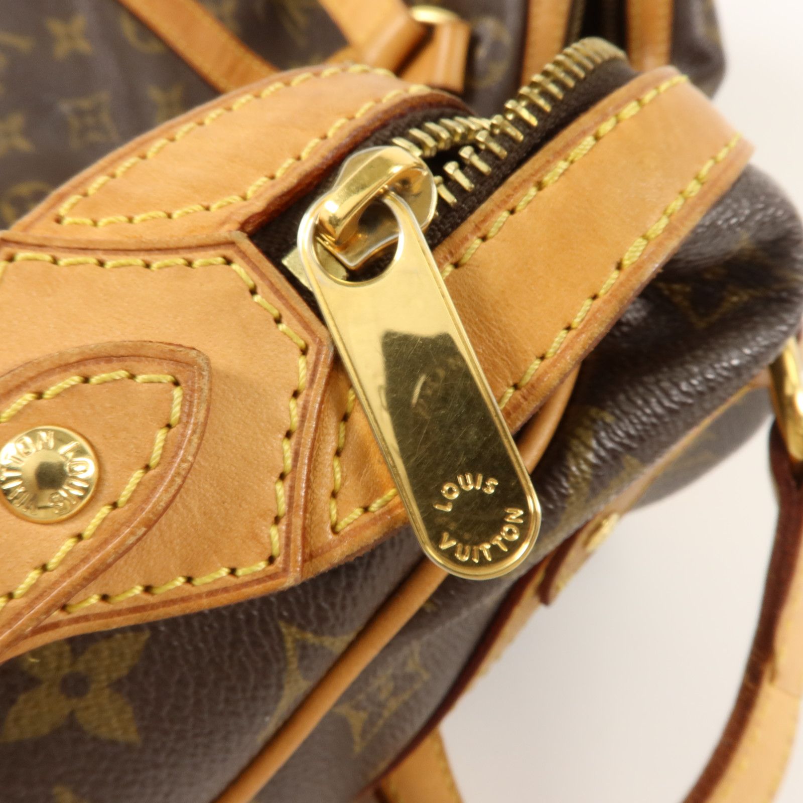 Monogram Stresa P Mshoulder Back Bag Palm Color Brown Monogram Shoulder Bag M 51186 — view 10