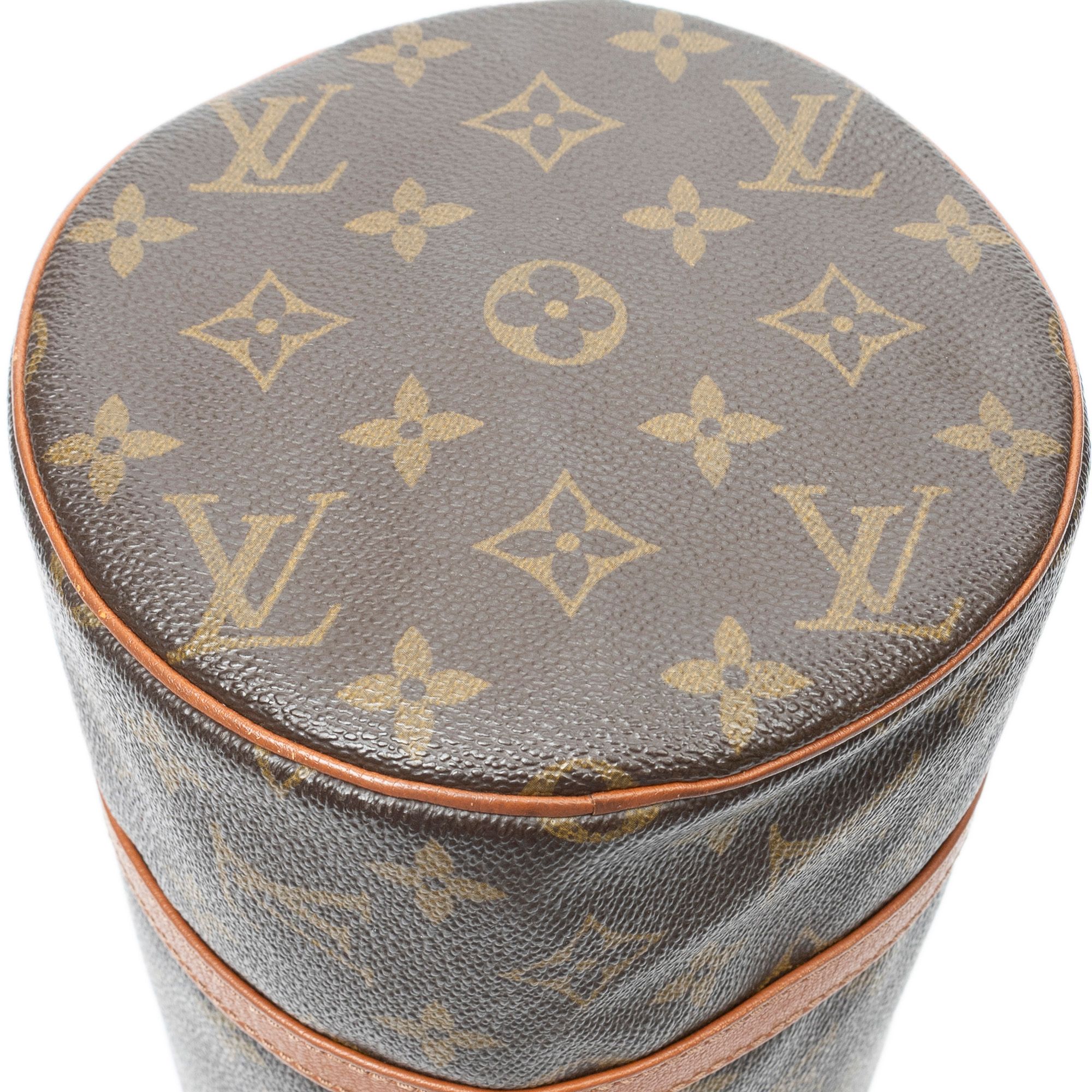 Papillon 30 Brown Monogram Canvas Golden Brass — view 8