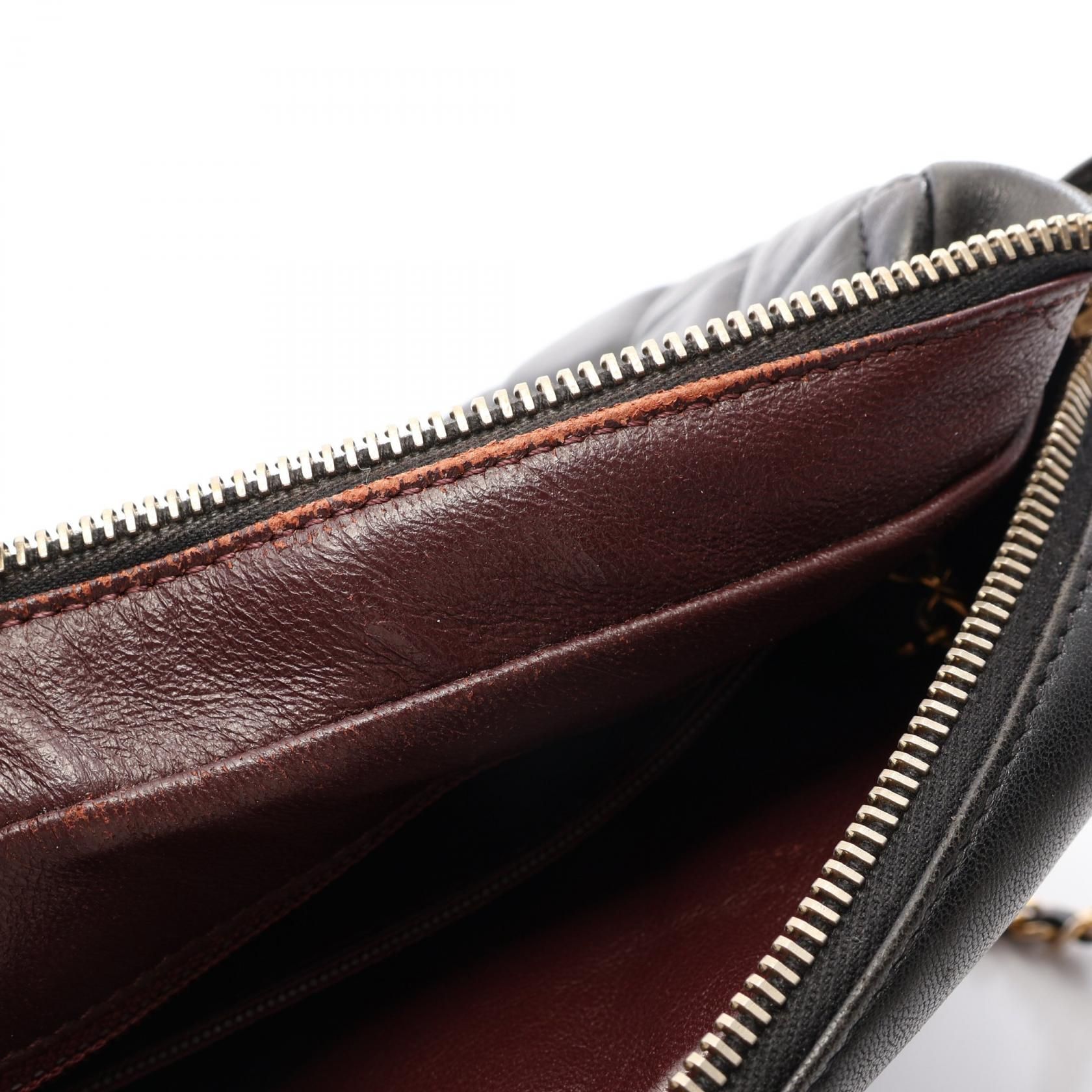 Lambskin Quilted Small Diamond CC Camera Case — view 12