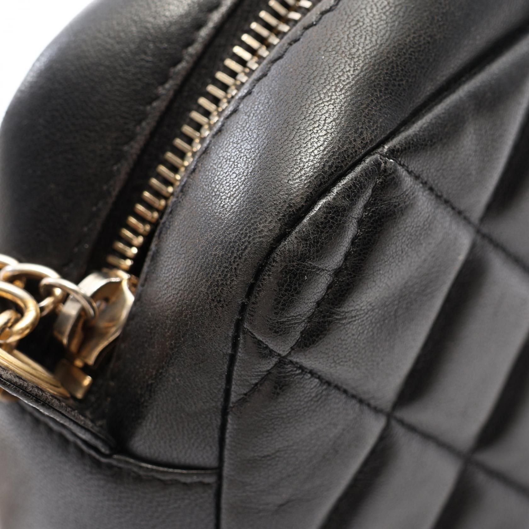 Lambskin Quilted Small Diamond CC Camera Case — view 10