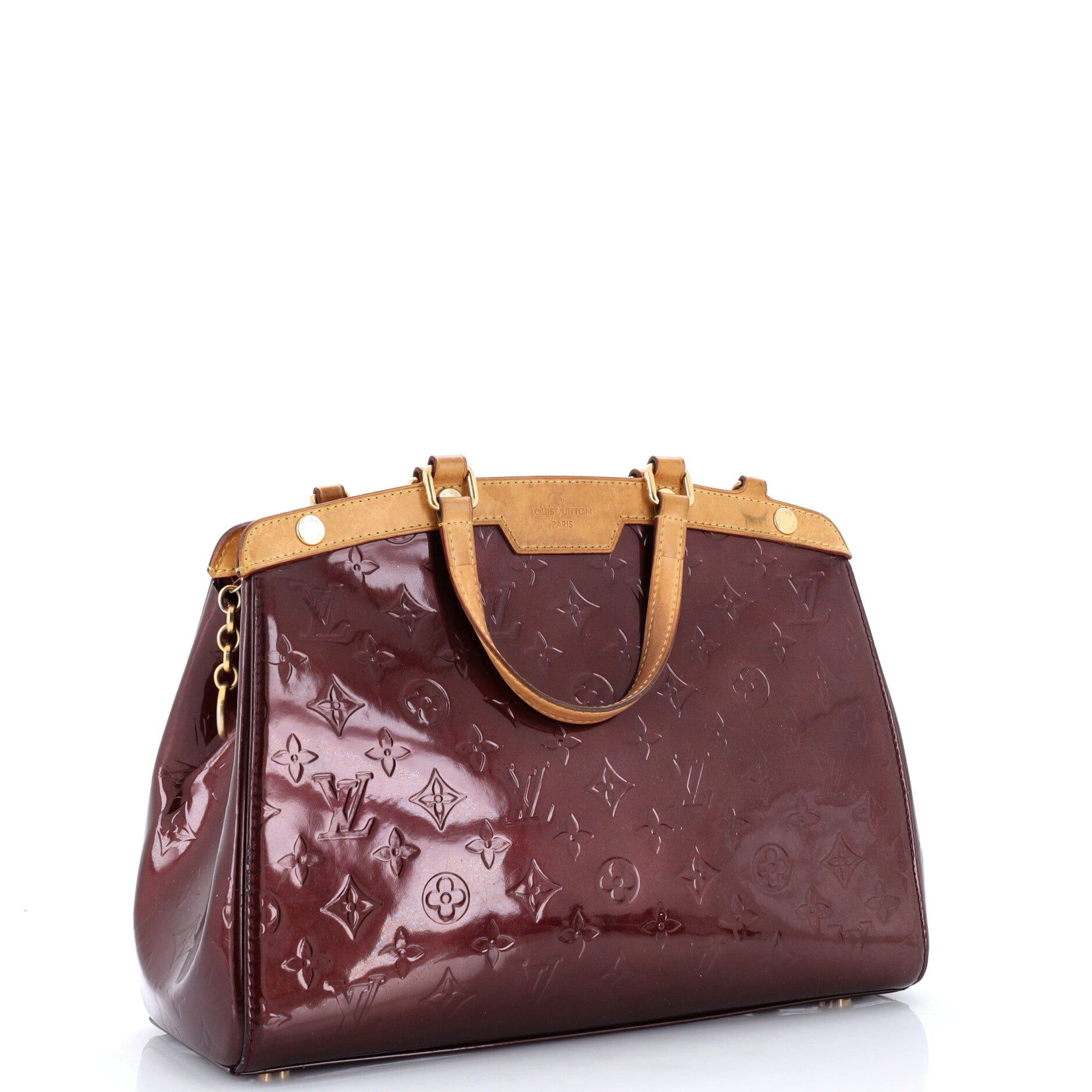 Brea Handbag Monogram Vernis Mm — view 2