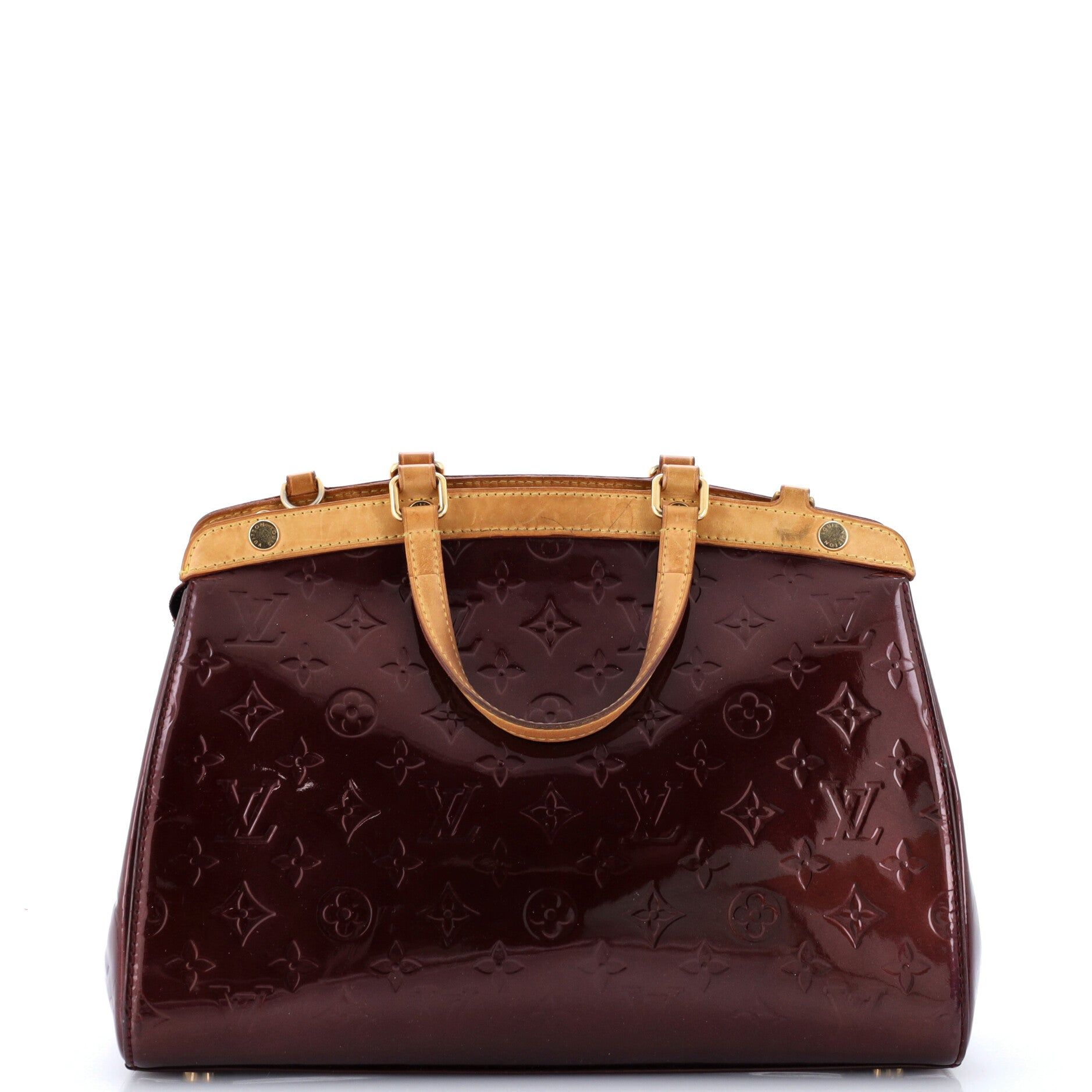 Brea Handbag Monogram Vernis Mm — view 3