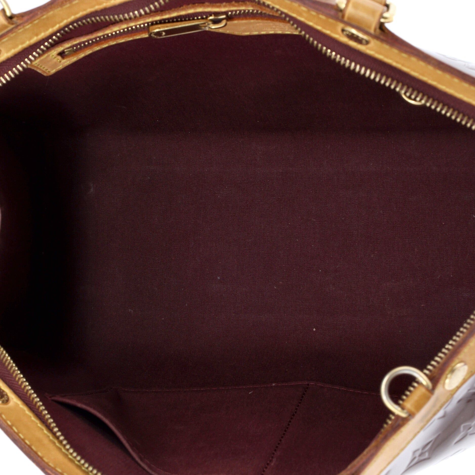 Brea Handbag Monogram Vernis Mm — view 5