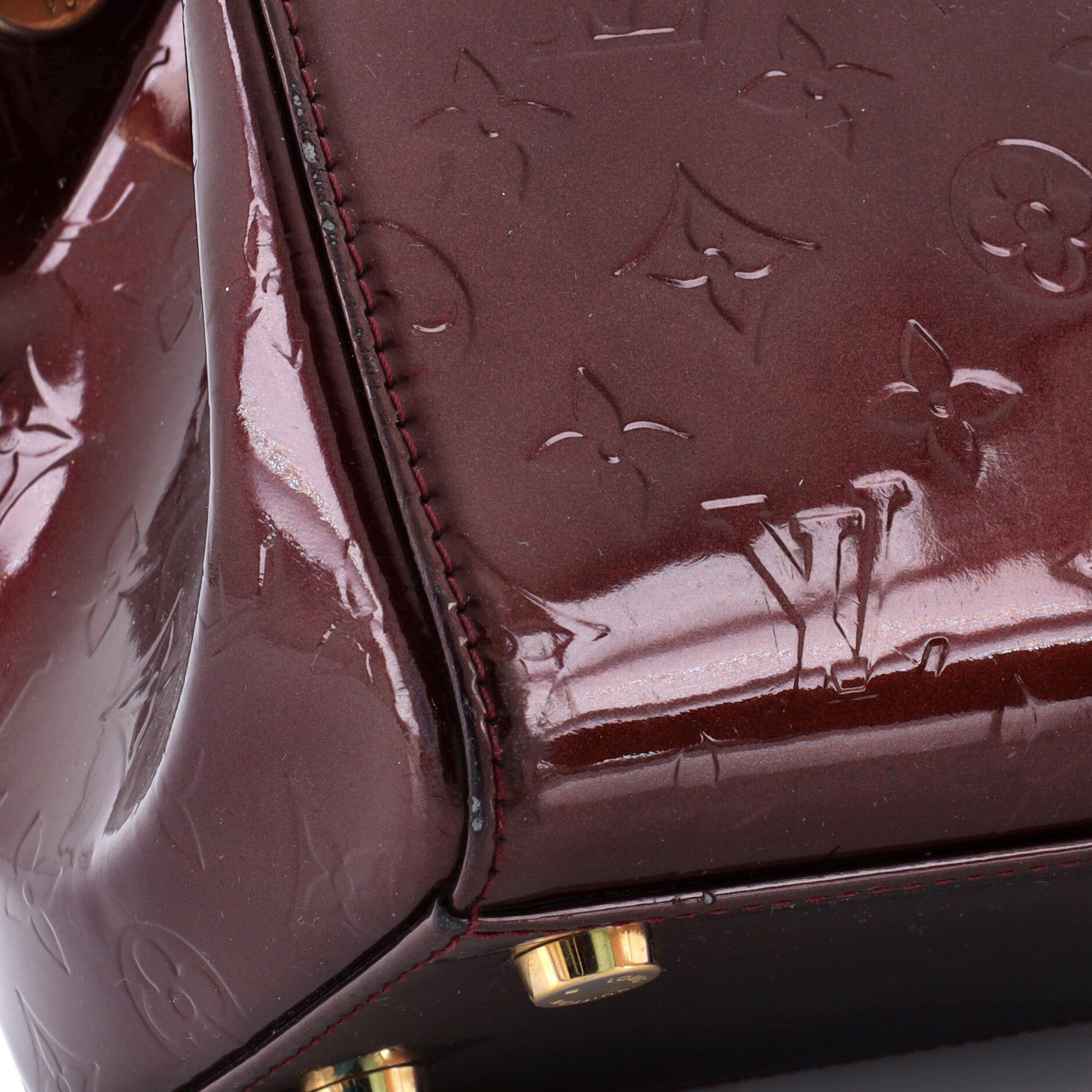 Brea Handbag Monogram Vernis Mm — view 6