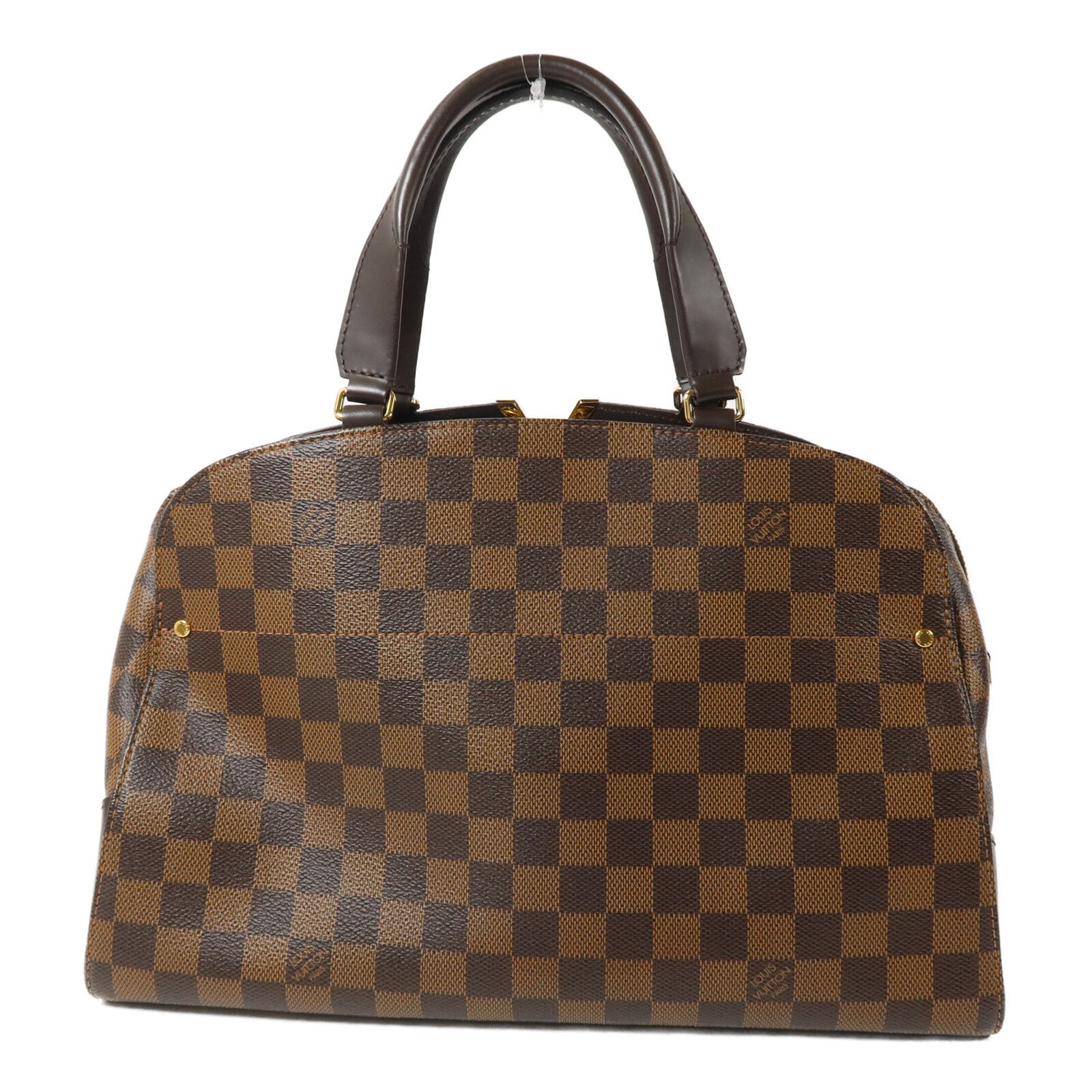 Damier Kensington Bowling Hand-turned Shoulder Bag Brown 2way Shoulder Bag N 41505 — view 2