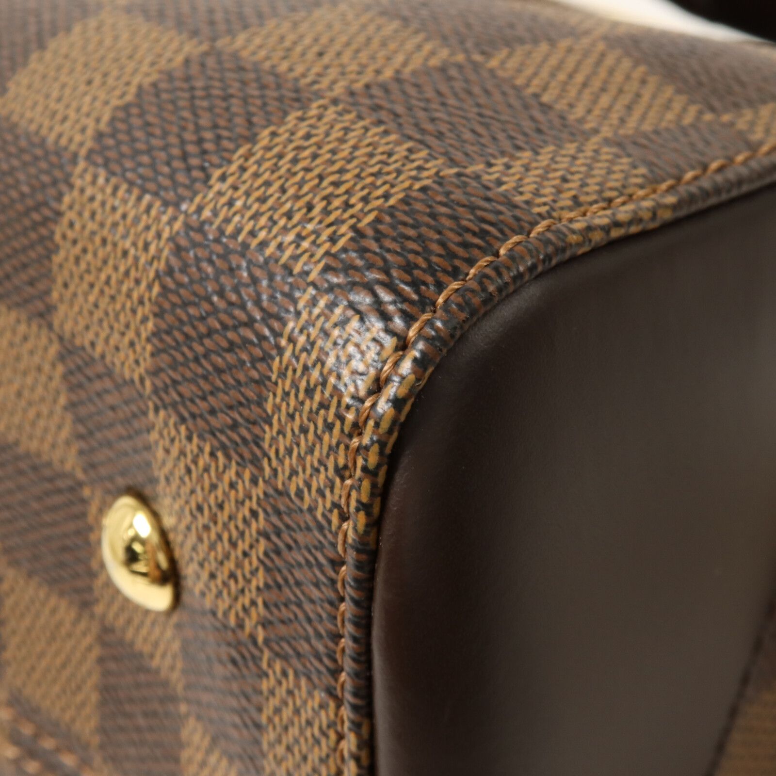 Damier Kensington Bowling Hand-turned Shoulder Bag Brown 2way Shoulder Bag N 41505 — view 12