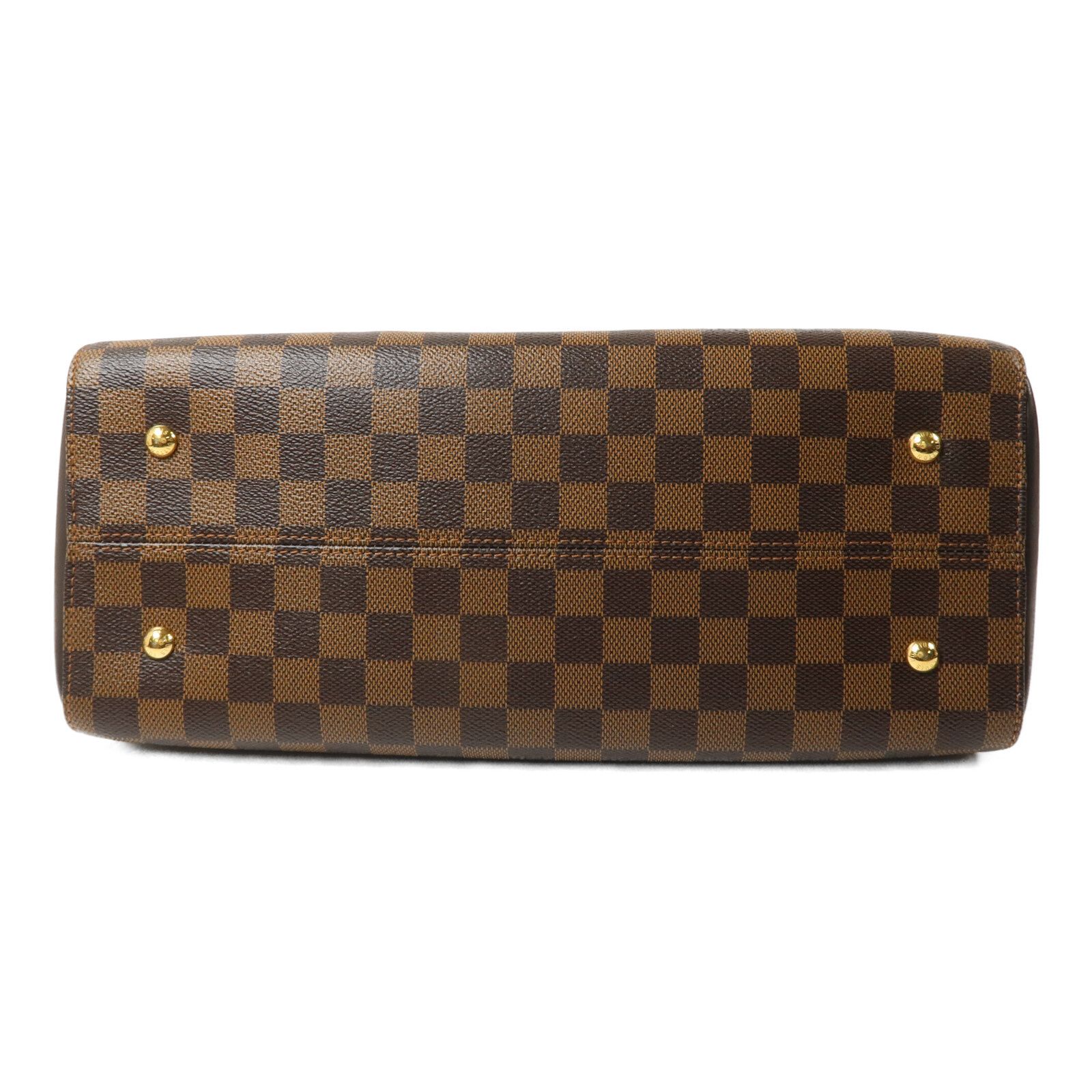 Damier Kensington Bowling Hand-turned Shoulder Bag Brown 2way Shoulder Bag N 41505 — view 4