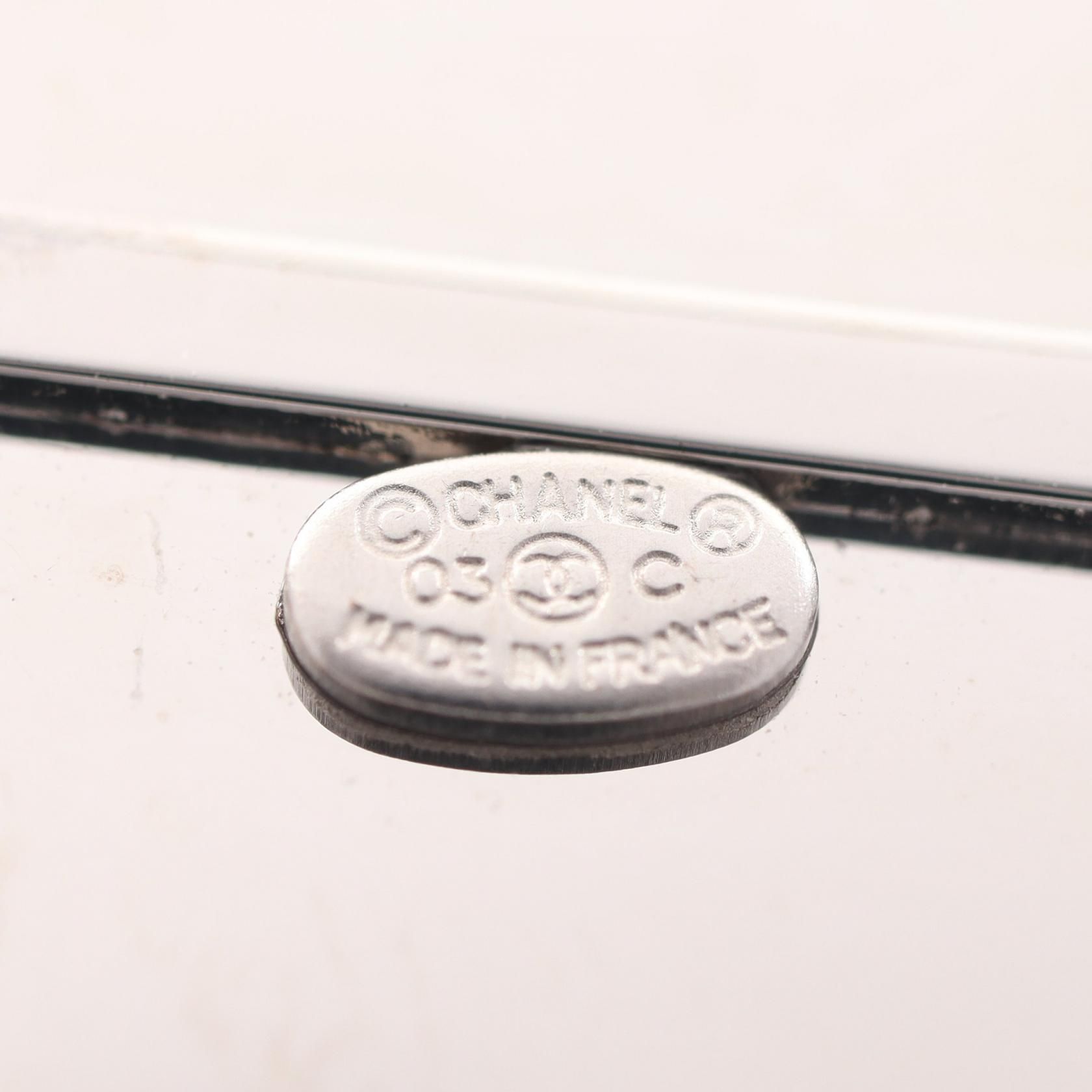 Coco Mark Mirror Brooch — view 3