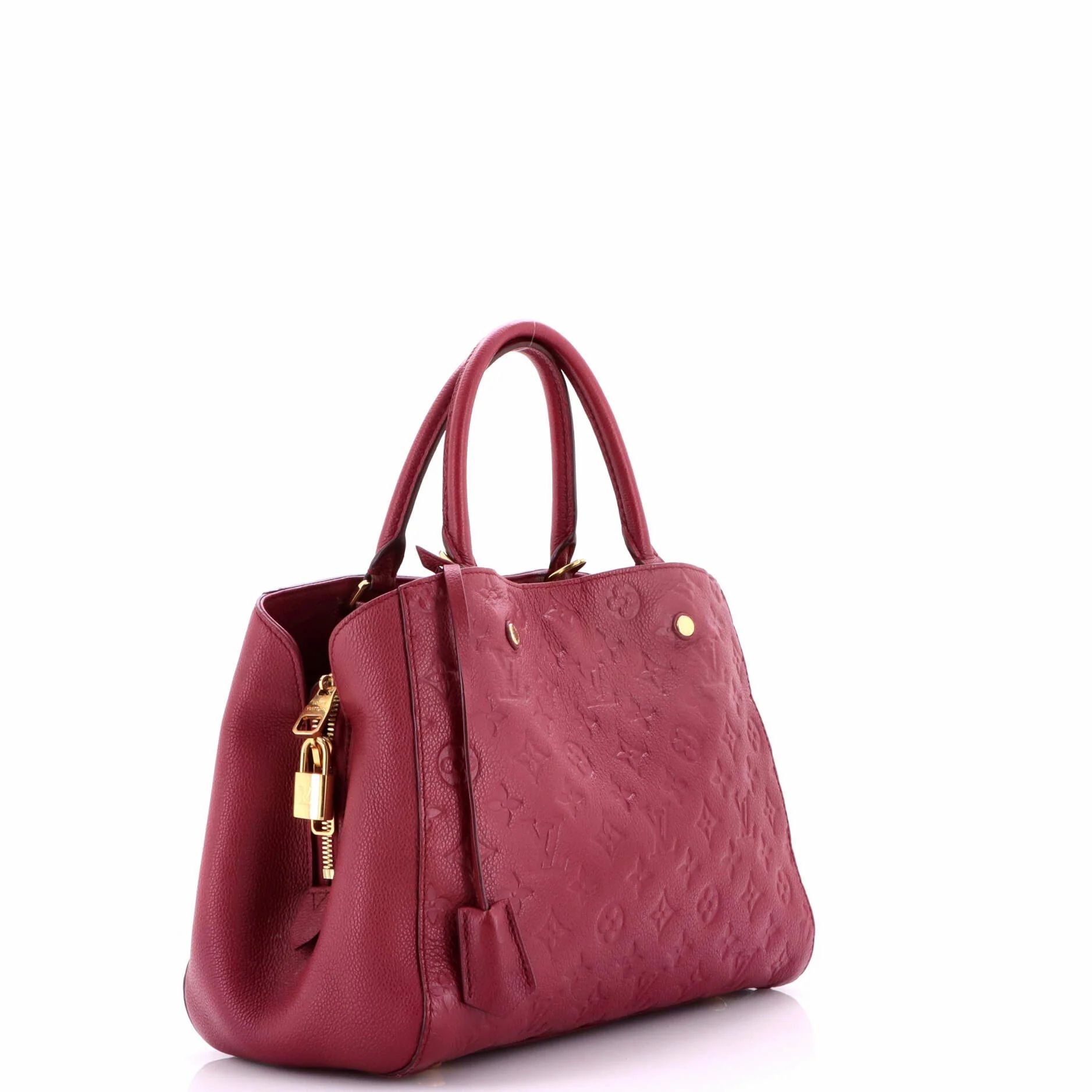 Montaigne Handbag Monogram Empreinte Leather Mm — view 2