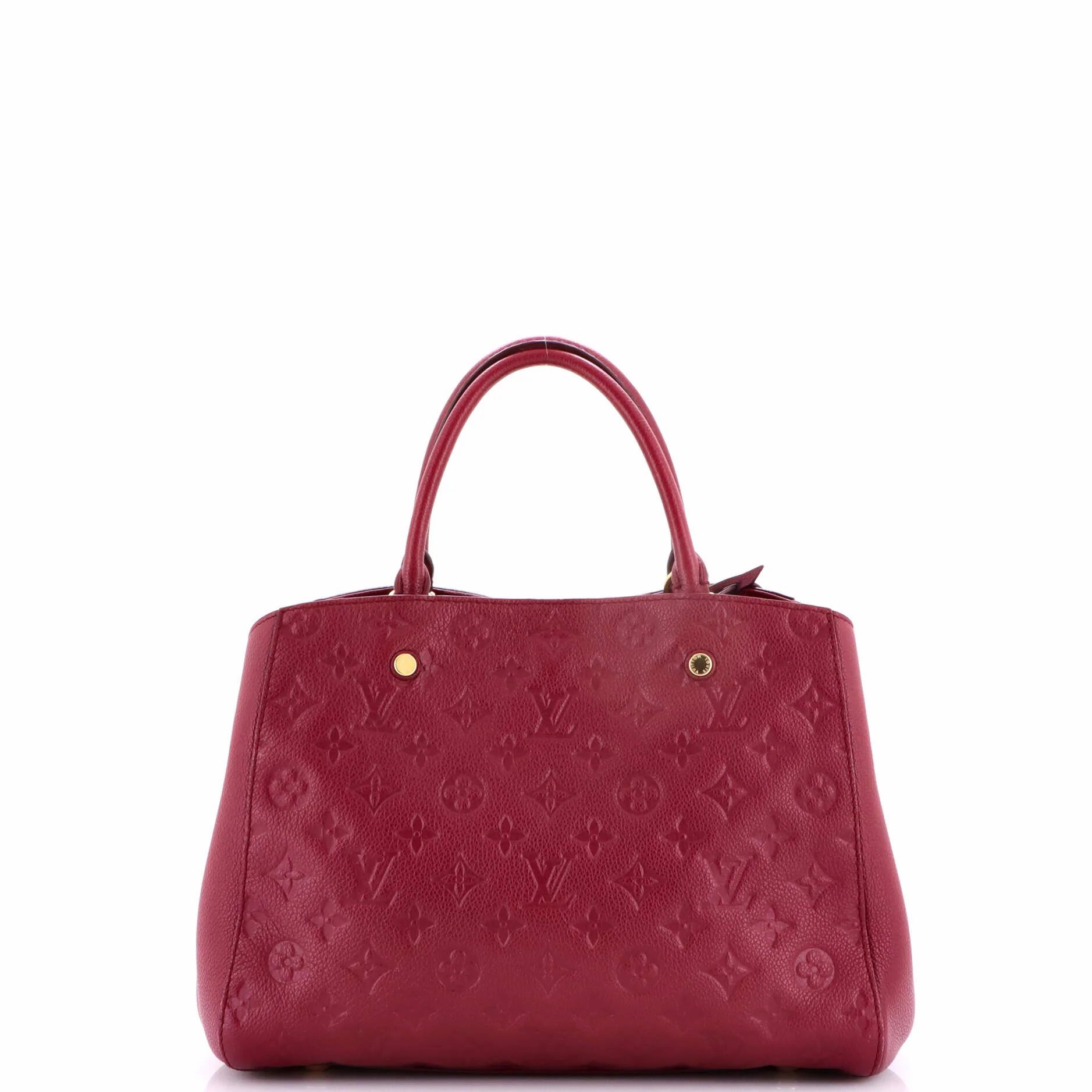Montaigne Handbag Monogram Empreinte Leather Mm — view 3