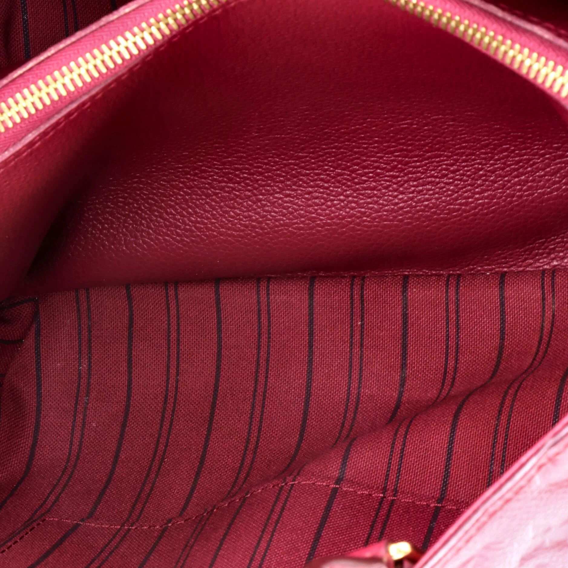 Montaigne Handbag Monogram Empreinte Leather Mm — view 5