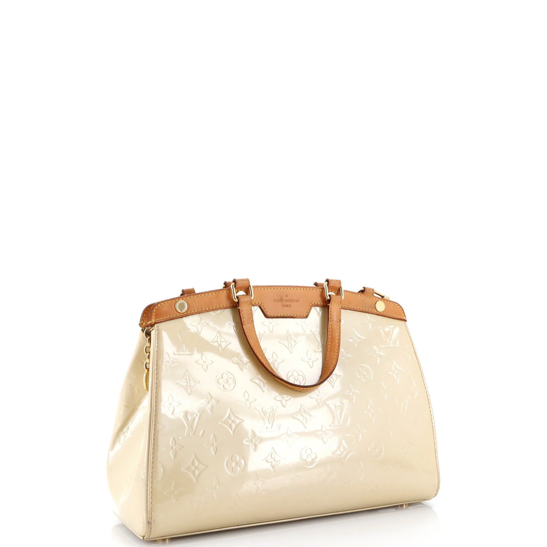 Brea Handbag Monogram Vernis Mm — view 2