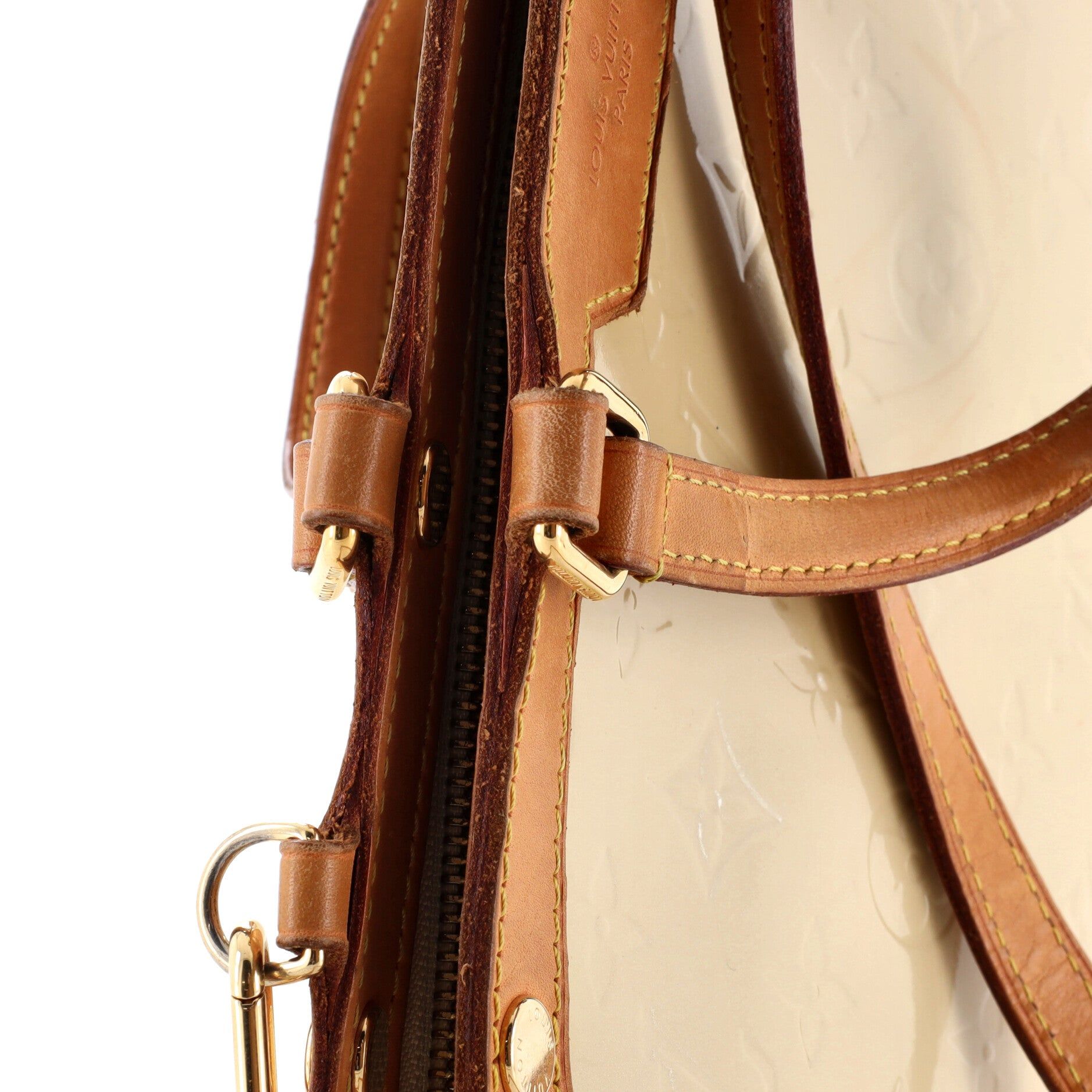 Brea Handbag Monogram Vernis Mm — view 6