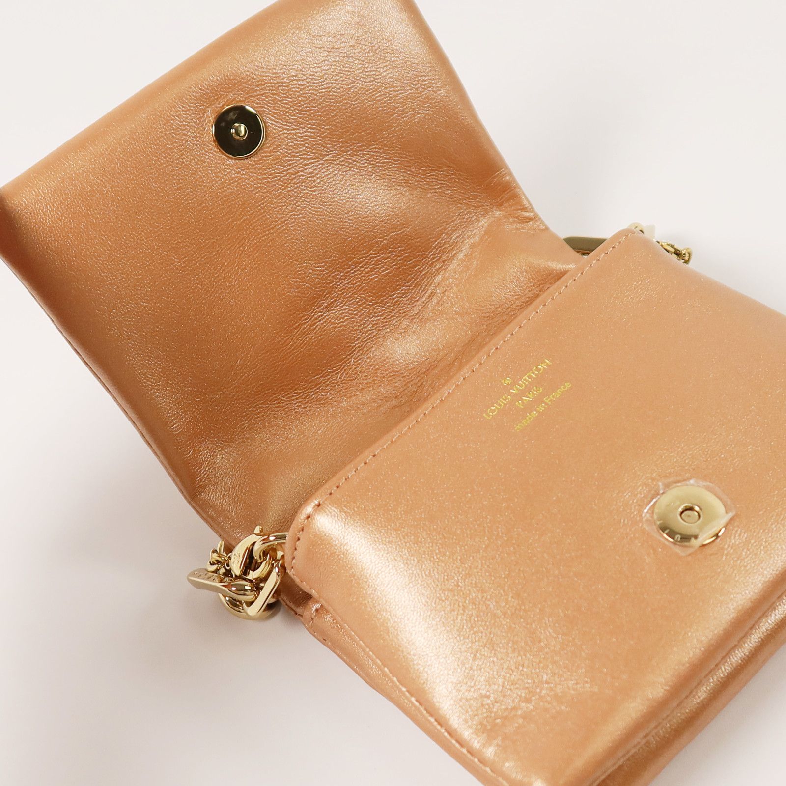 Monogram Embossed Coussin Belt Bag Pink 2way Shoulder Bag M 21765 — view 8