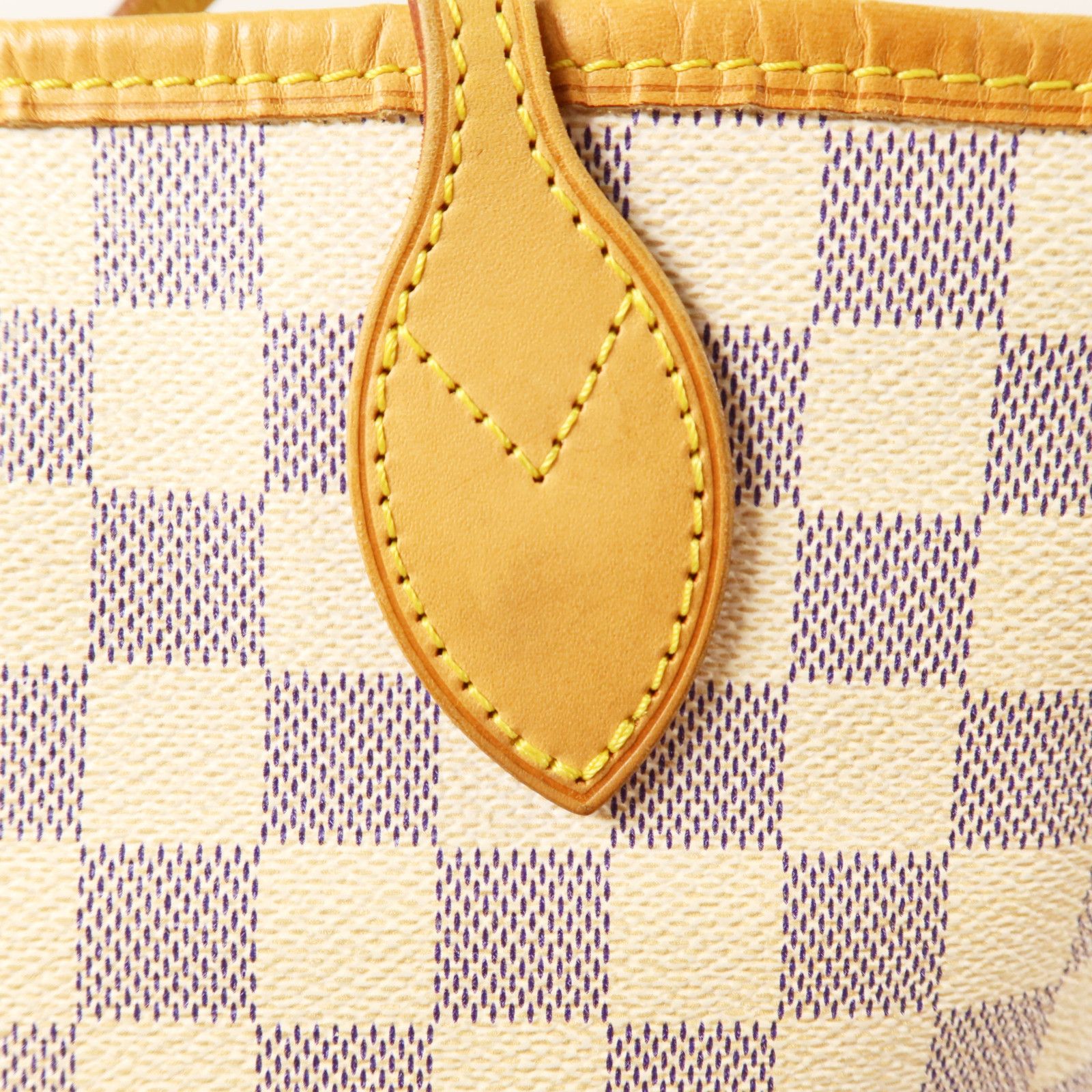 Neverfull Mm Gold Shoulder Bag White Tote Bag N 40604 — view 14