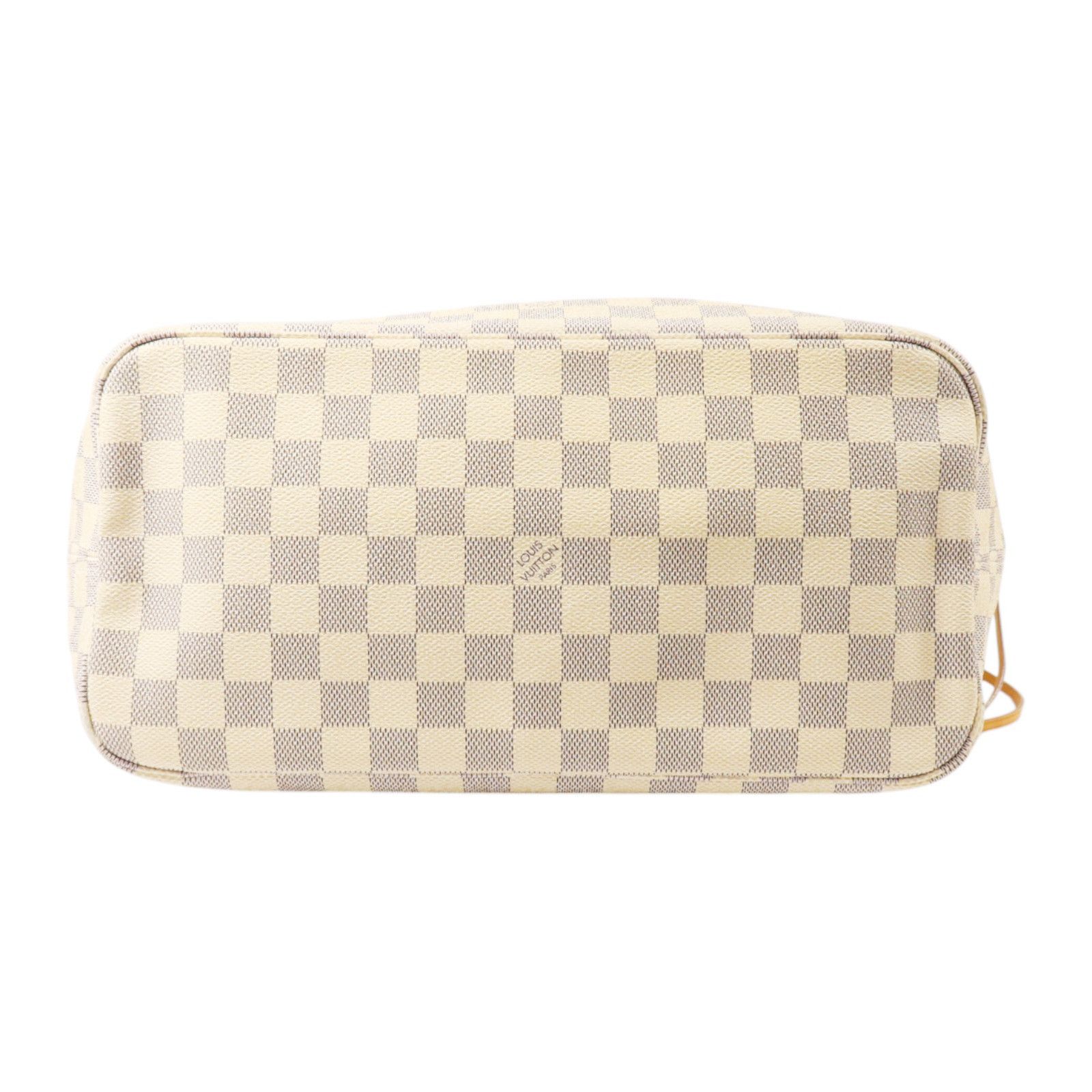 Neverfull Mm Gold Shoulder Bag White Tote Bag N 40604 — view 4
