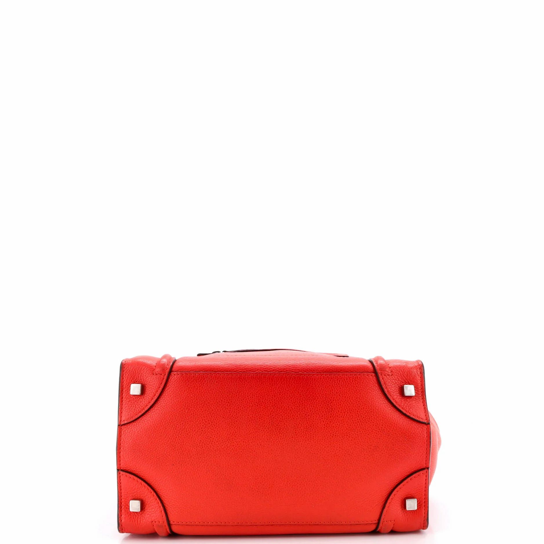 Luggage Bag Grainy Leather Mini — view 4