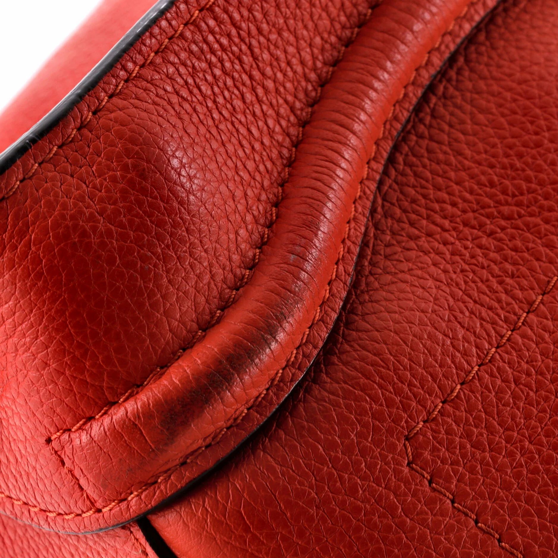 Luggage Bag Grainy Leather Mini — view 6