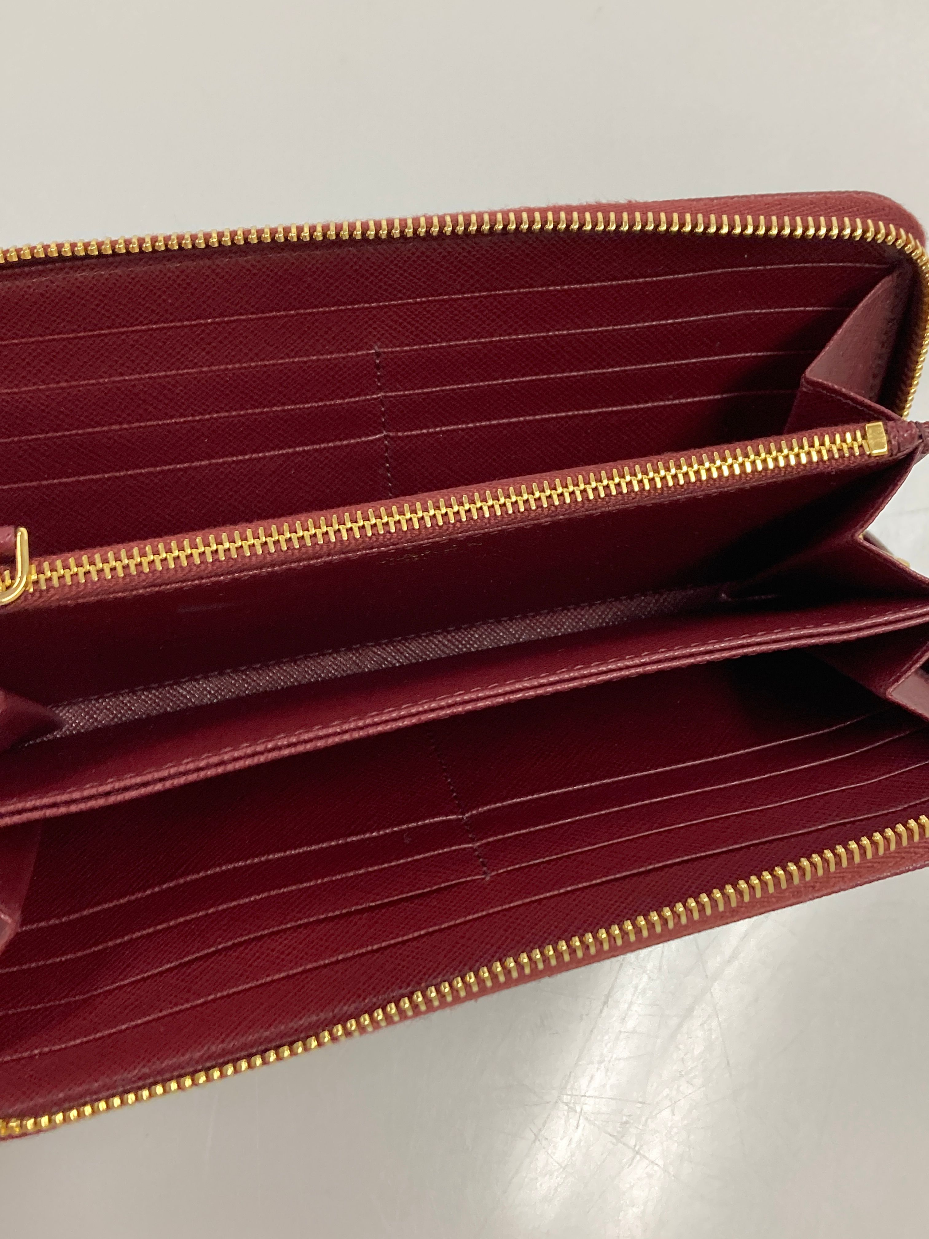 Long Zip Wallet, Saffiano — view 2
