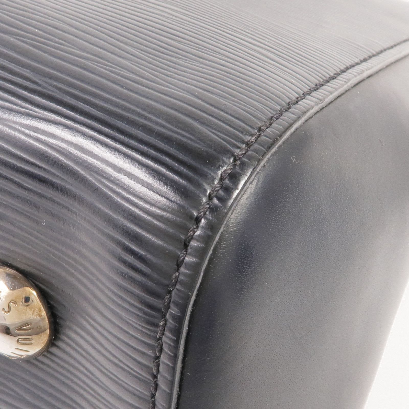 Epi Cluny Mm Ginpaku Hand-hound Bag For Shoulder And Back Black black 2way Sho — view 8