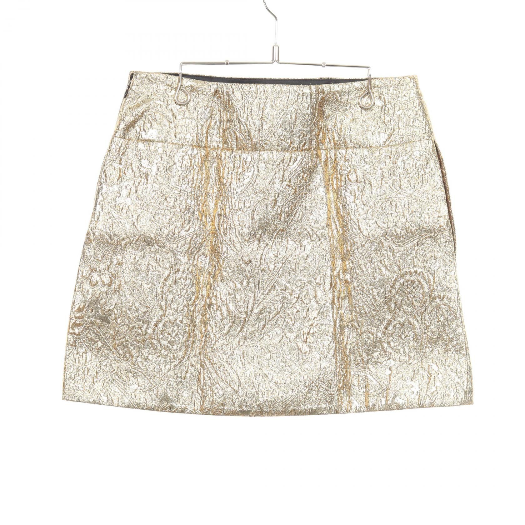 Floral Jacquard Mini Skirt SZ 38 — view 2