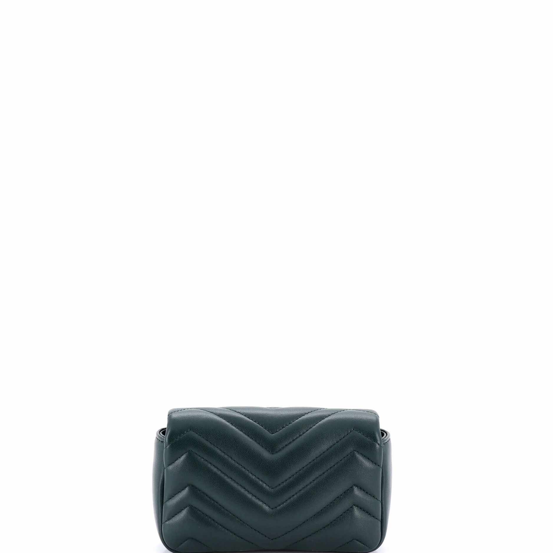 Gg Marmont Flap Bag Matelasse Leather Super Mini — view 3