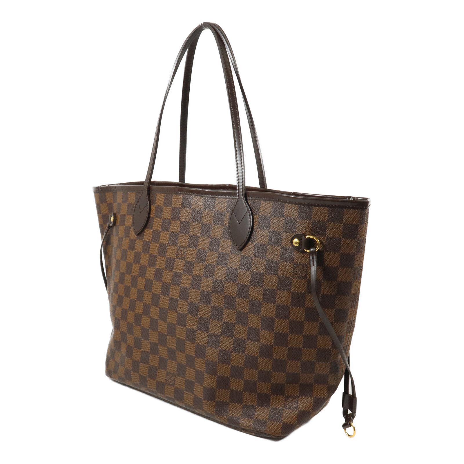 Damier Neverfull Mm Handbag Brown/red Tote Bag N 51105 — view 3