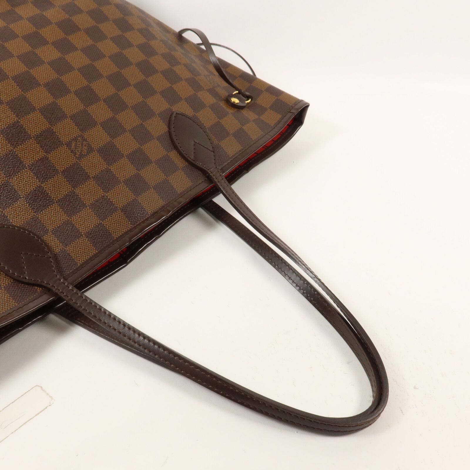 Damier Neverfull Mm Handbag Brown/red Tote Bag N 51105 — view 8