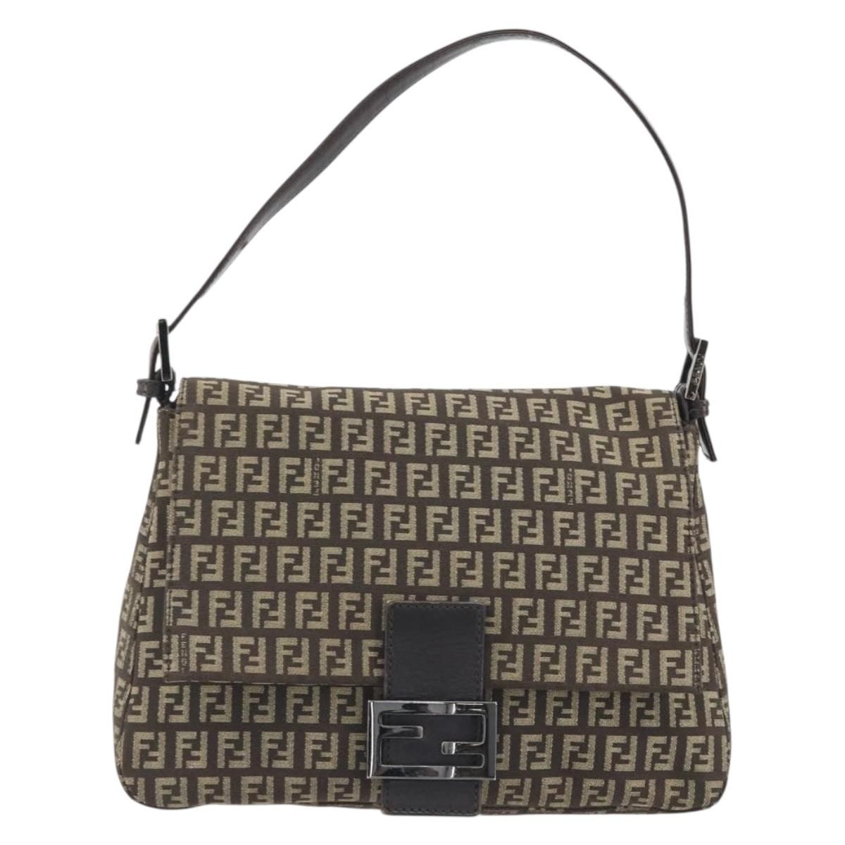 Mama Baguette Shoulder Bag Brown Auth, Brown — view 13
