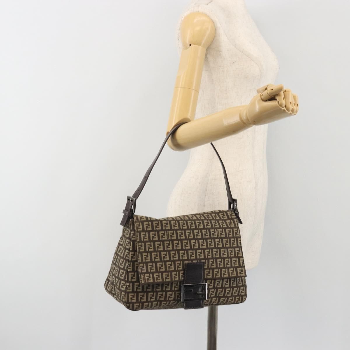 Mama Baguette Shoulder Bag Brown Auth, Brown — view 25