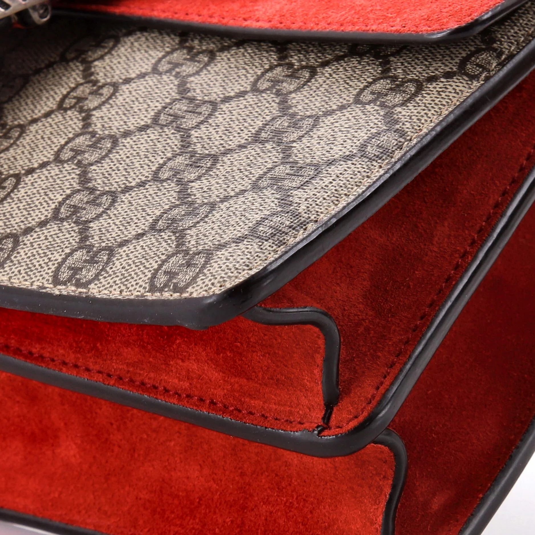 Dionysus Bag Gg Coated Canvas Small — view 6