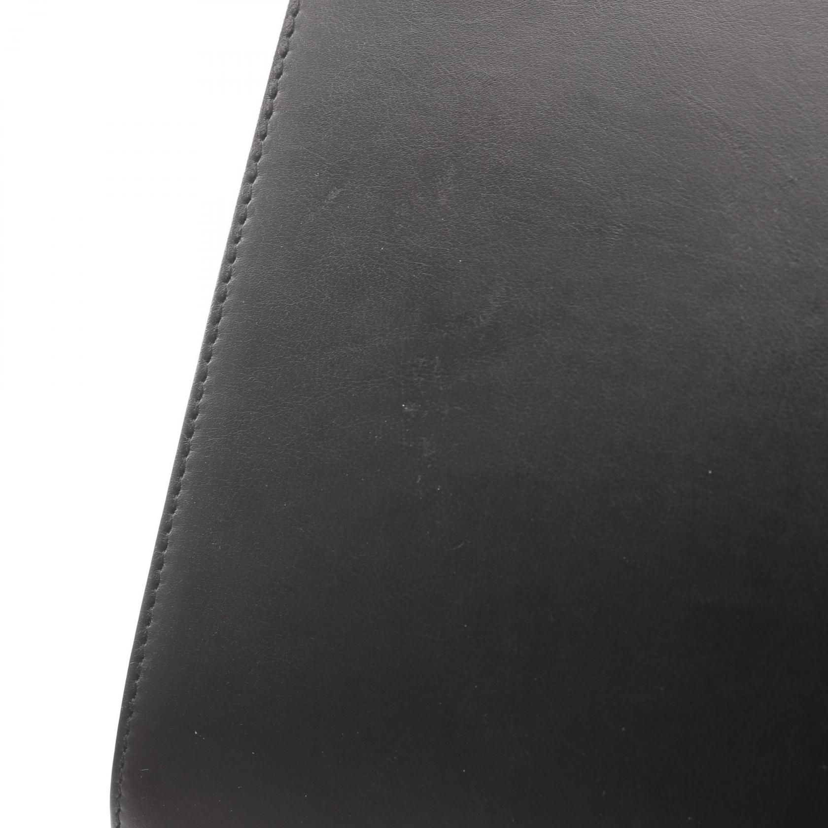 Large Dionysus Bamboo Top Handle, Moon Calfskin — view 10