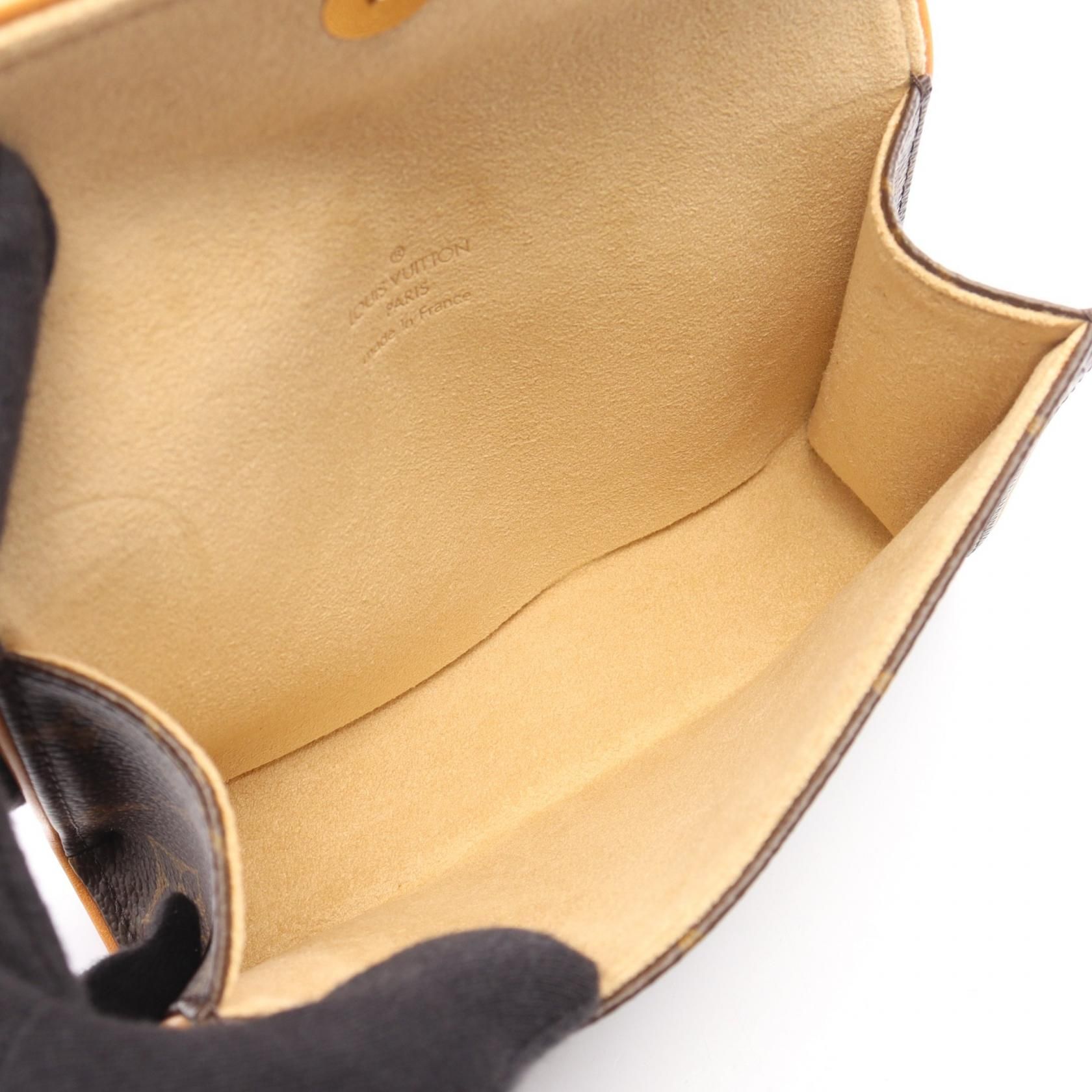 Florentine Pochette Monogram Brown Waist Bag Body Bag M 51855 — view 3