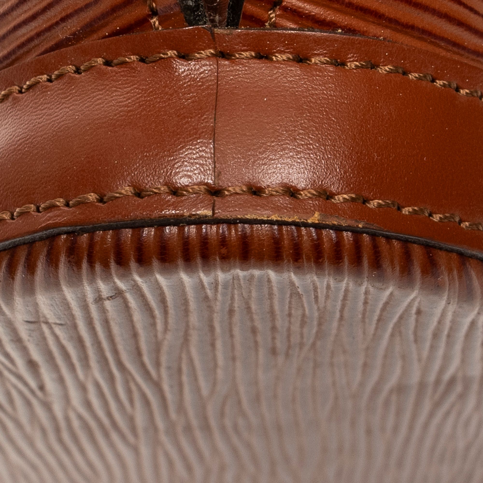 St-Jacques PM Tan Epi Golden Brass — view 8