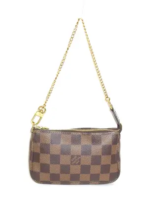 Mini Pochette Accessoires, Damier Ebene