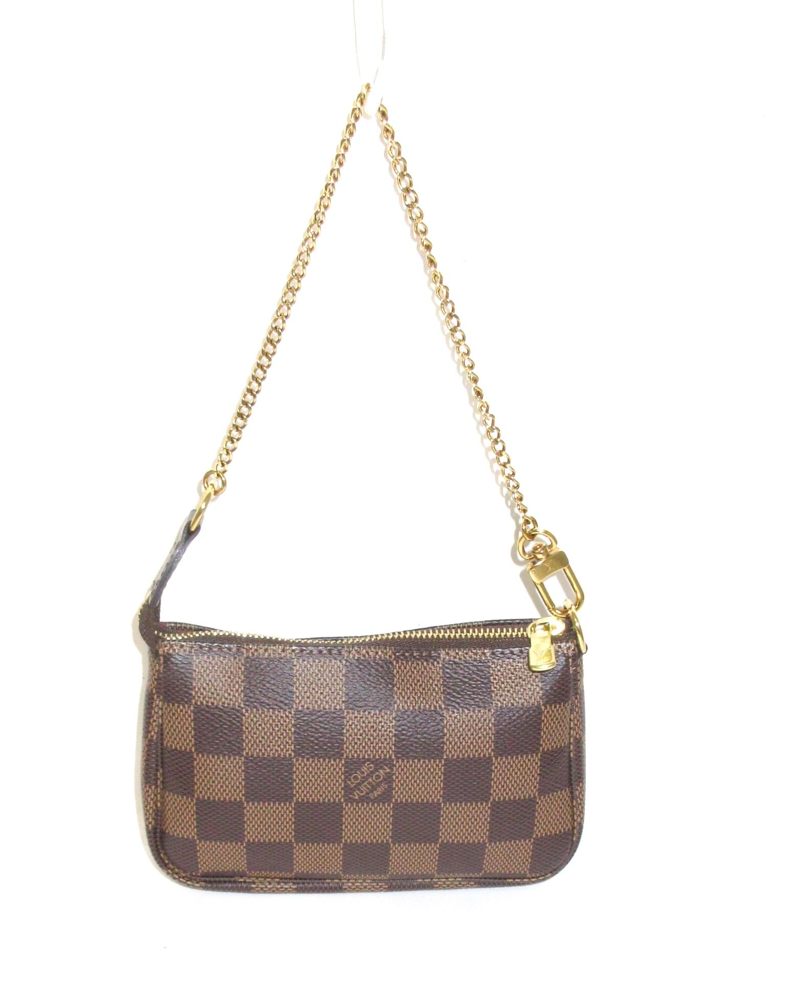 Mini Pochette Accessoires, Damier Ebene — view 2