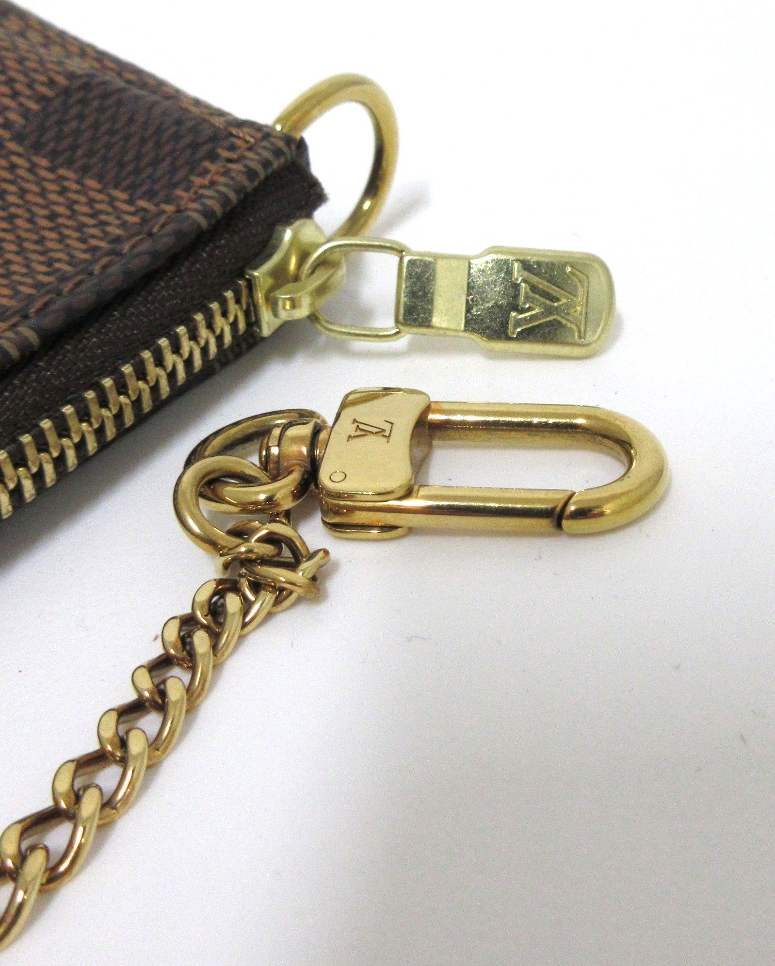 Mini Pochette Accessoires, Damier Ebene — view 11