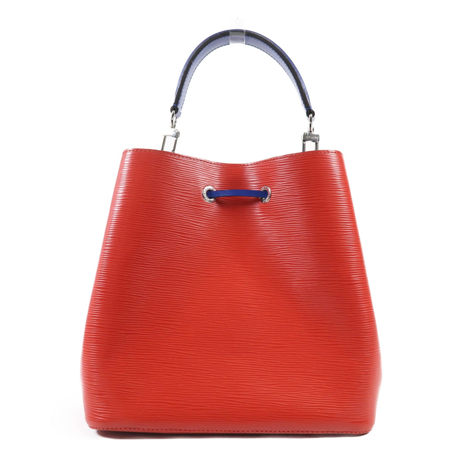 Epi Neo Noe Mm Ginpaku Hand-hound Bag For Shoulders And Backs Red And Indigo Blue Red — view 2