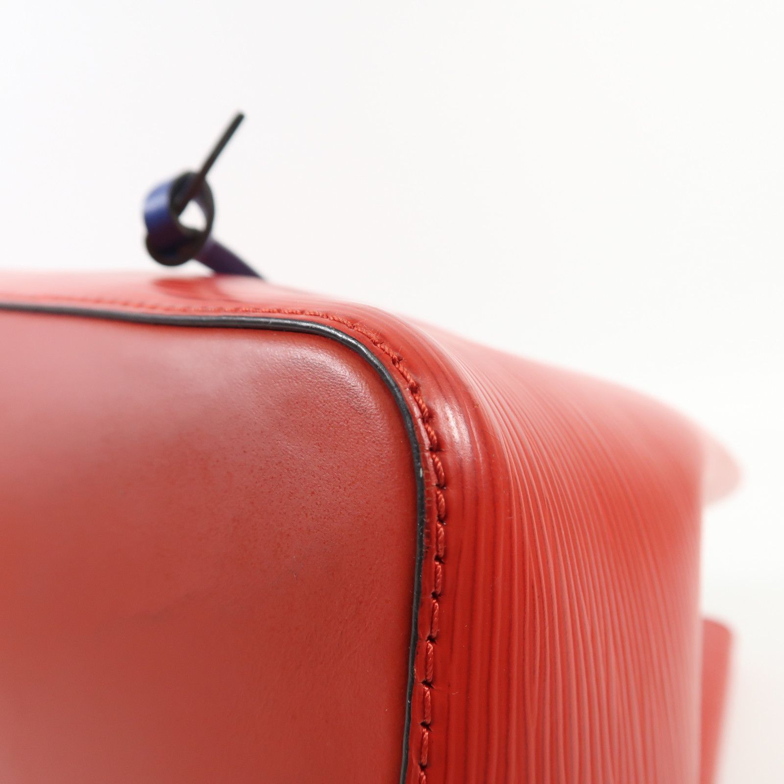 Epi Neo Noe Mm Ginpaku Hand-hound Bag For Shoulders And Backs Red And Indigo Blue Red — view 11