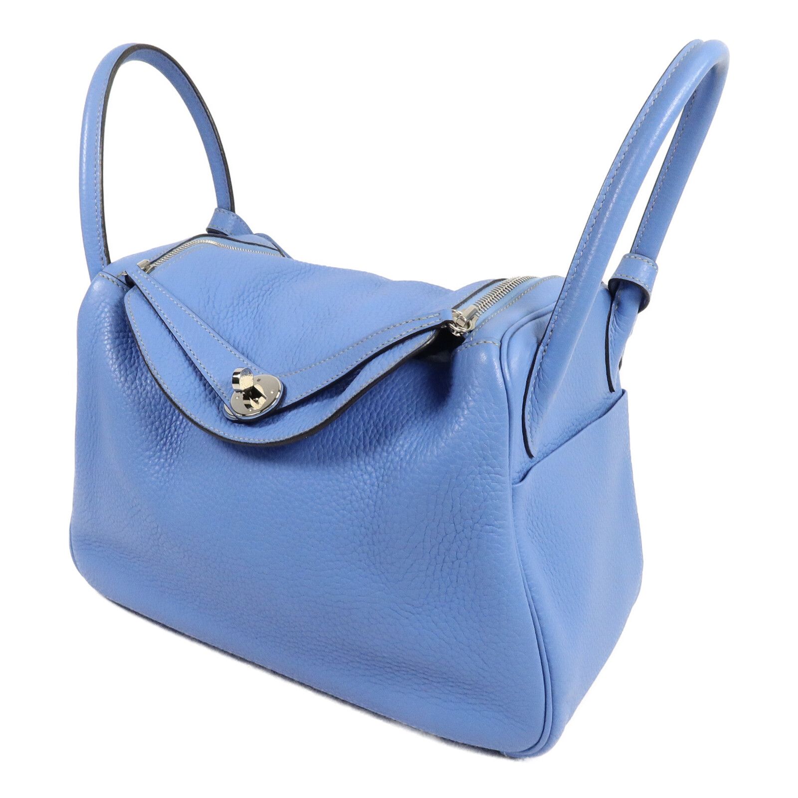 Clemence Leather Lindy 30 Blue Paradise — view 3