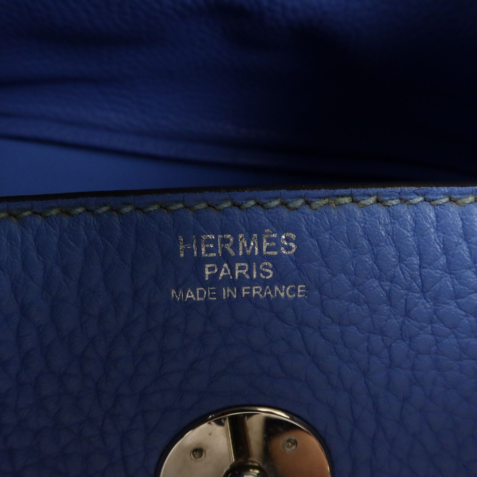 Clemence Leather Lindy 30 Blue Paradise — view 6