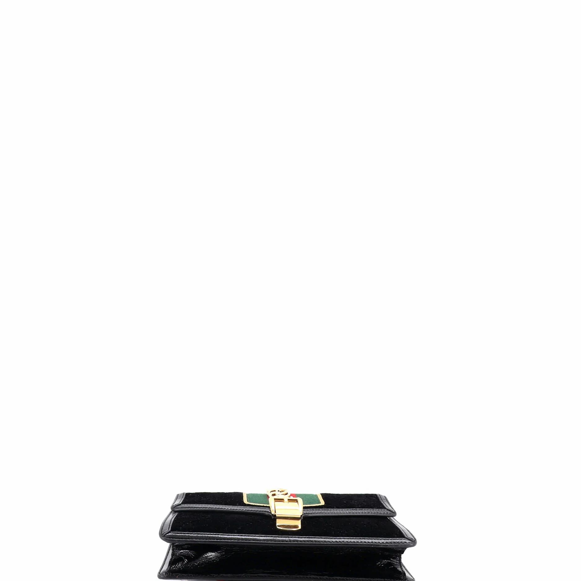 Sylvie Shoulder Bag Gg Velvet Small — view 4